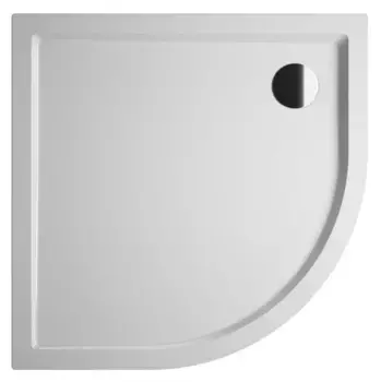 Душевой поддон «Riho» Davos 281 90/90 низкий акриловый четверть круга белый без сифона