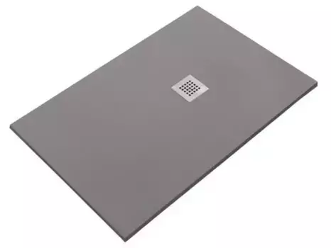 Душевой поддон «Starohome» Solid С0006252 120/90 низкий из литьевого мрамора прямоугольный Grey Matt без сифона