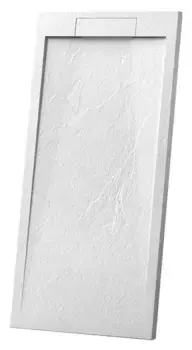 Душевой поддон «Vincea» VST-4SRL9014W 140/90 низкий из литьевого мрамора прямоугольный белый матовый без сифона