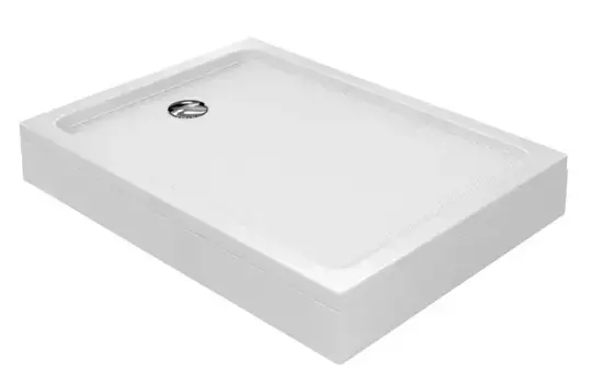 Душевой поддон «WasserKRAFT» Amper 29T07 120/90 низкий акриловый прямоугольный белый левый