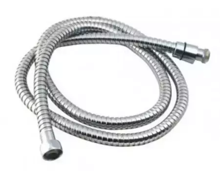 Шланг гибкий 2,0 м для лейки смесителя на борт ванны, 1/2"-F(М12), EPDM-сталь хромир. · без серии, Lemark, LE8051S