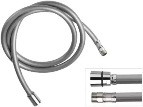 Душевой шланг «Remer» 332MT1512150 150 см серый