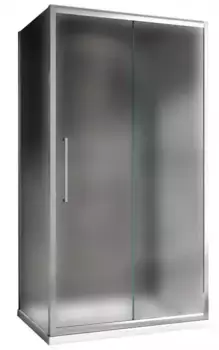 Душевой угол-ограждение «Abber» Schwarzer Diamant AG30110MH-S50M-S50M 110/50 прямоугольный матовый/хром без поддона