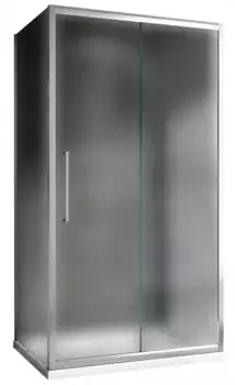 Душевой угол-ограждение «Abber» Schwarzer Diamant AG30120MH-S60M-S60M 120/60 прямоугольный матовый/хром без поддона
