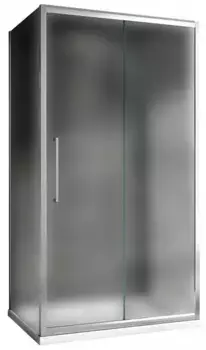 Душевой угол-ограждение «Abber» Schwarzer Diamant AG30140MH-S50M-S50M 140/50 прямоугольный матовый/хром без поддона