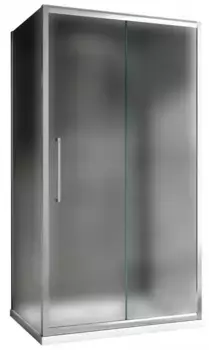Душевой угол-ограждение «Abber» Schwarzer Diamant AG30170MH-S60M-S60M 170/60 прямоугольный матовый/хром без поддона