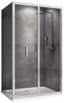 Душевой угол-ограждение «Abber» Sonnenstrand AG07090-S70 90/70 прямоугольный прозрачный/хром без поддона универсальный