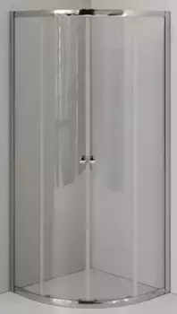 Душевой угол-ограждение «Agger» A01-080TCR/G 78/78 четверть круга прозрачный/хром без поддона