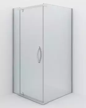 Душевой угол-ограждение «Alex Baitler» AB214 90/90 прозрачный/хром без поддона универсальный