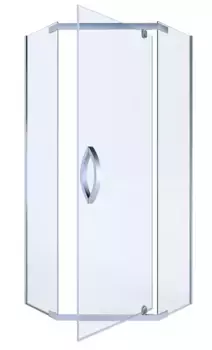 Душевой угол-ограждение «Alex Baitler» AB215 100/100 прозрачный/хром без поддона универсальный