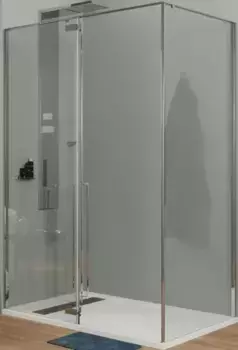Душевой угол-ограждение «Allen Brau» Fantasy 100/100 прозрачный/хром без поддона универсальный