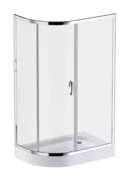 Душевой угол-ограждение «Am.Pm» Like Solo Slide W83G-302U120CT64 120/80 прозрачный/хром без поддона универсальный