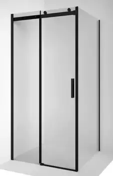 Душевой угол-ограждение «Ambassador» Benefit 19021201HB-120HB 120/120 прозрачный/чёрный без поддона