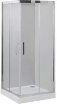 Душевой угол-ограждение «Aquanet» Delta Cube NPE1142 100/100 прозрачный/хром квадратный без поддона