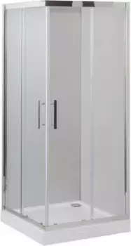 Душевой угол-ограждение «Aquanet» Delta Cube NPE1142 90/90 прозрачный/хром квадратный без поддона