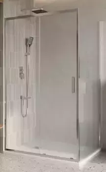 Душевой угол-ограждение «Belbagno» LUCE-AH-1-100/90-C-Cr 100/90 прозрачный/хром прямоугольный без поддона универсальный