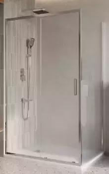 Душевой угол-ограждение «Belbagno» LUCE-AH-1-150/100-C-Cr 150/100 прозрачный/хром прямоугольный без поддона универсальный