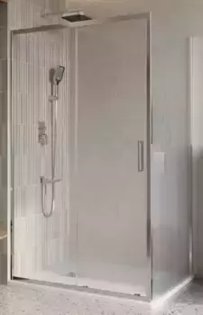 Душевой угол-ограждение «Belbagno» LUCE-AH-1-110/90-C-Cr 110/90 прозрачный/хром прямоугольный без поддона универсальный