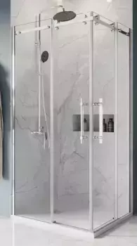 Душевой угол-ограждение «Belbagno» MARINO-AH-2-100/80-C-CR 100/80 прямоугольный без поддона