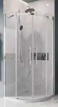 Душевой угол-ограждение «Belbagno» MARINO-R-2-90-C-Cr 90/90 четверть круга без поддона