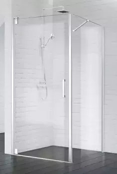 Душевой угол-ограждение «Belbagno» MARMI-A-1-100-C-Cr прозрачный/хром без поддона универсальный