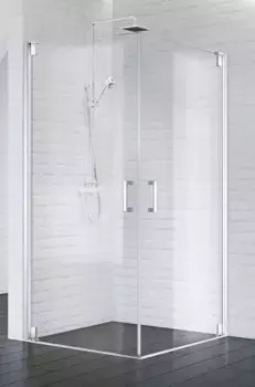 Душевой угол-ограждение «Belbagno» MARMI-A-2-100-C-Cr прозрачный/хром без поддона