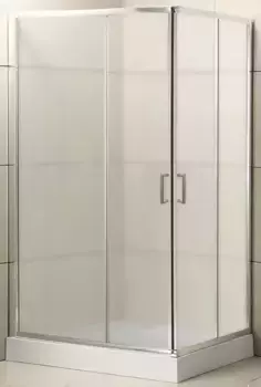 Душевой угол-ограждение «Belbagno» UNO-195-AH-2-100/80-P-Cr матовый/хром без поддона универсальный