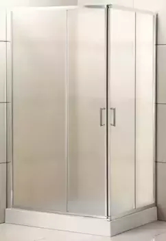 Душевой угол-ограждение «Belbagno» UNO-195-AH-2-100/90-P-Cr 100/90 матовый/хром прямоугольный без поддона