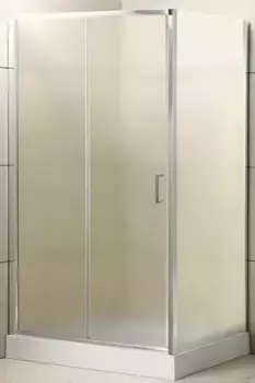 Душевой угол-ограждение «Belbagno» UNO-AH-1-120/90-P-Cr 120/90 матовый/хром прямоугольный без поддона универсальный