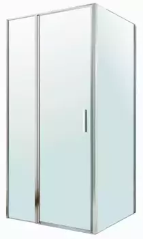Душевой угол-ограждение «Berges Wasserhaus» LEGOS LS-2 90/100 прямоугольный прозрачный/хром без поддона универсальный