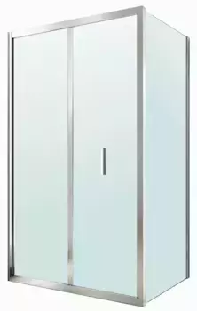 Душевой угол-ограждение «Berges Wasserhaus» LEGOS LS-4 90/100 прямоугольный прозрачный/хром без поддона универсальный