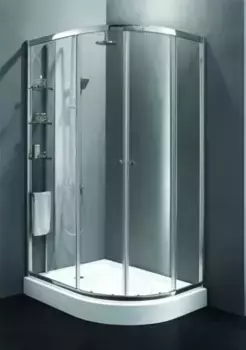 Душевой угол-ограждение «Cezares» ANIMA-W-RH-2-120/100-C-Cr-L с полочками 120/100 прозрачный/хром прямоугольно-асимметричный без поддона левый