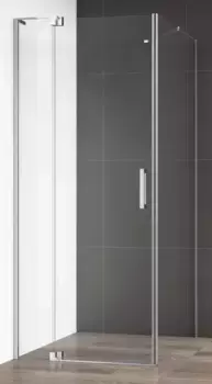 Душевой угол-ограждение «Cezares» SLIDER-AH-1-100-100/110-C-Cr 110/100 прозрачный/хром прямоугольный без поддона универсальный