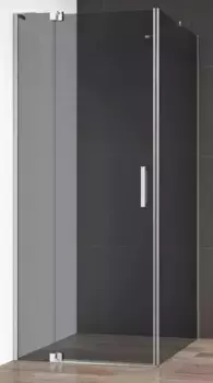 Душевой угол-ограждение «Cezares» SLIDER-AH-1-100-90/100-GRIGIO-Cr 100/100 тонированный/хром прямоугольный без поддона универсальный