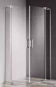 Душевой угол-ограждение «Cezares» SLIDER-R-2-90/100-C-Cr 100/100 прозрачный/хром четверть круга без поддона