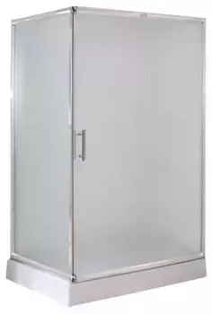 Душевой угол-ограждение «Esbano» ESD-8021 120/80 матовый/хром с поддоном