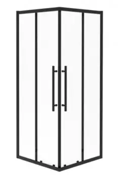 Душевой угол-ограждение «Esbano» Flex ESF-90KV-В 90/90 прозрачный/чёрный без поддона