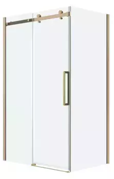 Душевой угол-ограждение «Grossman» Classic 120.K33.04.1190.32.00 110/90 прозрачный/золото сатин без поддона универсальный