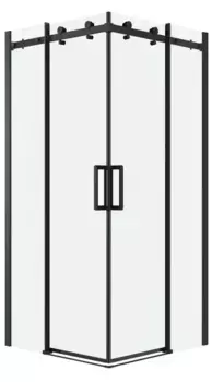 Душевой угол-ограждение «Grossman» Classic 300.K33.04.8080.21.00 80/80 прозрачный/чёрный матовый без поддона
