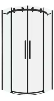 Душевой угол-ограждение «Grossman» Classic 301.K33.04.9090.21.00 90/90 прозрачный/чёрный матовый без поддона