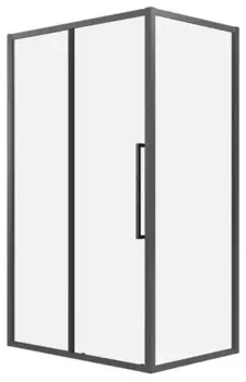 Душевой угол-ограждение «Grossman» Cosmo 120.K33.02.1070.42.00 100/70 прозрачный/графит сатин без поддона универсальный
