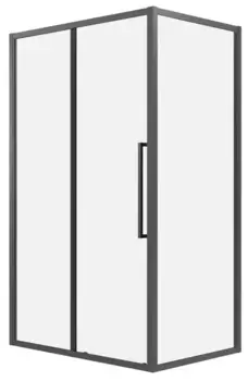 Душевой угол-ограждение «Grossman» Cosmo 120.K33.02.1370.42.00 130/70 прозрачный/графит сатин без поддона универсальный