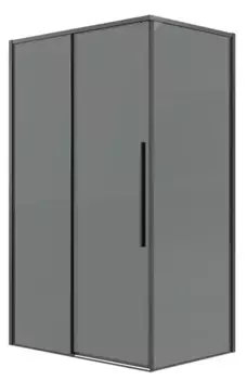 Душевой угол-ограждение «Grossman» Galaxy 120.K33.01.1170.42.10 110/70 тонированный/графит сатин без поддона универсальный