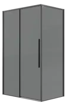 Душевой угол-ограждение «Grossman» Galaxy 120.K33.01.1290.42.10 120/90 тонированный/графит сатин без поддона универсальный