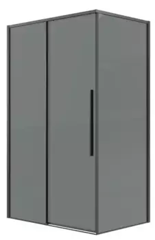 Душевой угол-ограждение «Grossman» Galaxy 120.K33.01.1470.42.10 140/70 тонированный/графит сатин без поддона универсальный