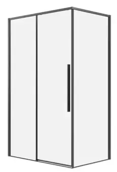 Душевой угол-ограждение «Grossman» Galaxy 120.K33.01.1180.42.00 110/80 прозрачный/графит сатин без поддона универсальный