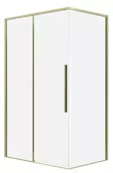 Душевой угол-ограждение «Grossman» Galaxy 120.K33.01.1280.32.00 120/80 прозрачный/золото сатин без поддона универсальный