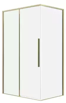Душевой угол-ограждение «Grossman» Galaxy 120.K33.01.1180.32.00 110/80 прозрачный/золото сатин без поддона универсальный