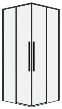 Душевой угол-ограждение «Grossman» Galaxy 300.K33.01.9090.21.00 90/90 прозрачный/чёрный матовый без поддона универсальный