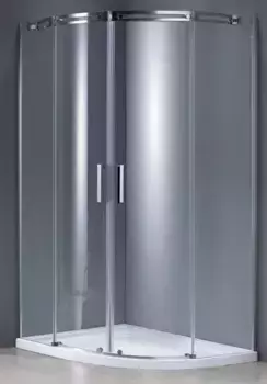 Душевой угол-ограждение «Grossman» GR-4110 110/80 прозрачный/серебристый без поддона левый